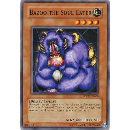 YuGiOh GX Trading Card Game The Dark Emperor Common Bazoo the Soul-Eater SDDE-EN008
