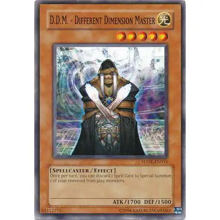 YuGiOh GX Trading Card Game The Dark Emperor Common D.D.M. Different Dimension Master SDDE-EN015