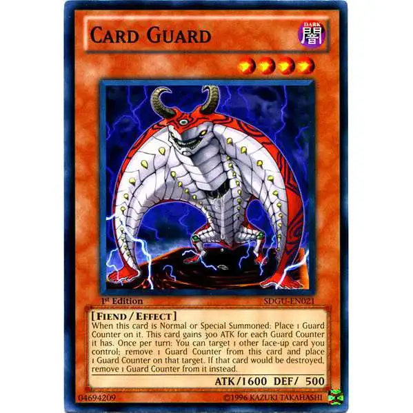 YuGiOh YuGiOh 5D's Structure Deck: Gates of the Underworld Common Card Guard SDGU-EN021