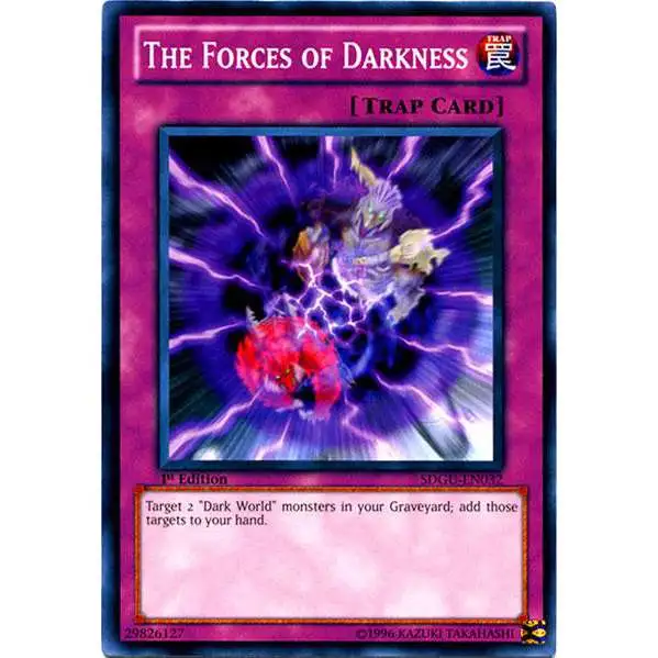 YuGiOh YuGiOh 5D's Structure Deck: Gates of the Underworld Common The Forces of Darkness SDGU-EN032