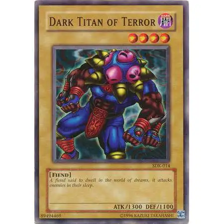 YuGiOh Starter Deck: Kaiba Common Dark Titan of Terror SDK-014