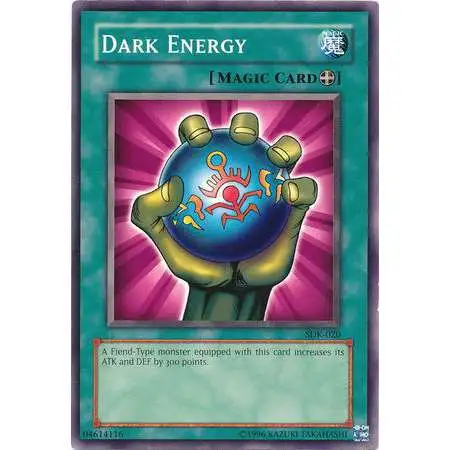 YuGiOh Starter Deck: Kaiba Common Dark Energy SDK-020