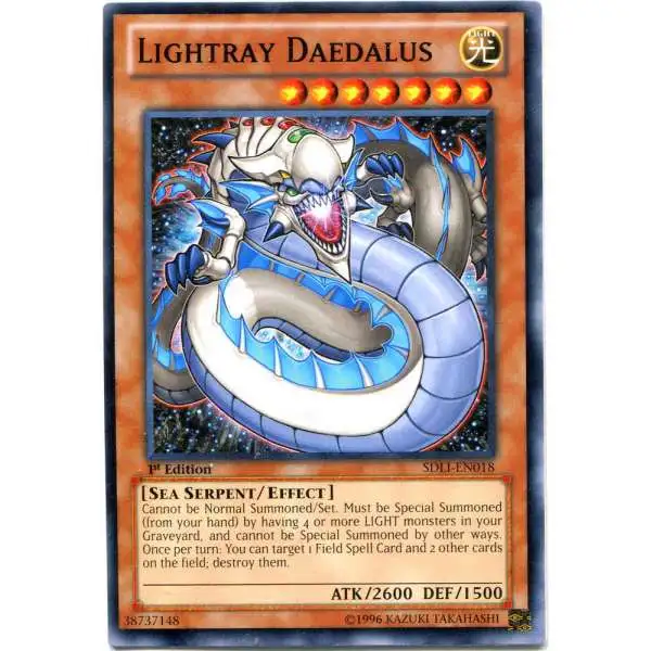 YuGiOh Realm of Light Common Lightray Daedalus SDLI-EN018