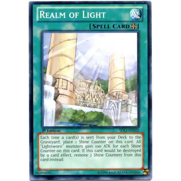 YuGiOh Common Realm of Light SDLI-EN025