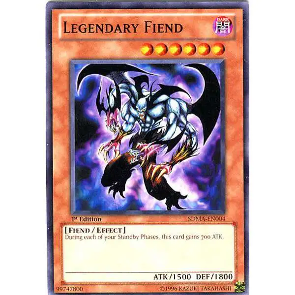 YuGiOh Structure Deck: Marik Common Legendary Fiend SDMA-EN004