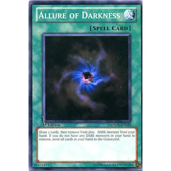 YuGiOh Structure Deck: Marik Common Allure of Darkness SDMA-EN028