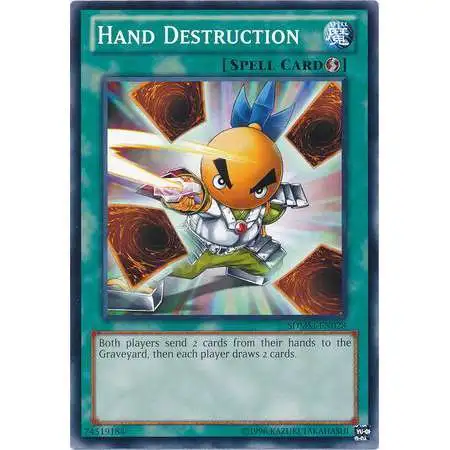 YuGiOh YuGiOh 5D's Machina Mayhem Structure Deck Common Hand Destruction SDMM-EN028