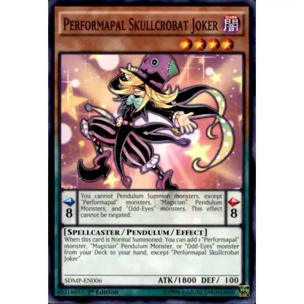 joker deck yugioh Yu-Gi-Oh! - Arcana Knight (SDMY-EN042) - Structure Deck: Yugi Muto - 1st Edition negate the activation YuGiOh Master of Pendulum Structure