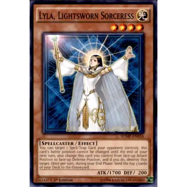 YuGiOh Master of Pendulum Structure Deck Common Lyla, Lightsworn Sorceress SDMP-EN016
