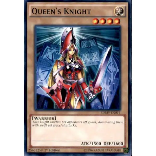 YuGiOh Yugi Muto Structure Deck Common Queen's Knight SDMY-EN014