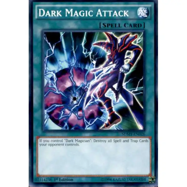 YuGiOh Yugi Muto Structure Deck Common Dark Magic Attack SDMY-EN026