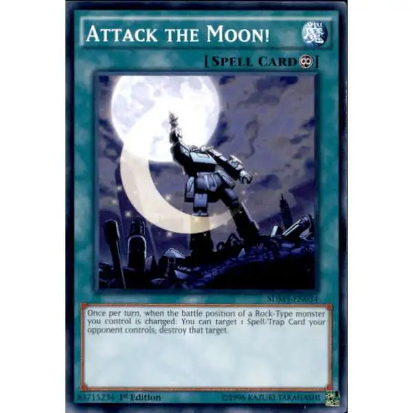 YuGiOh Yugi Muto Structure Deck Common Attack the Moon! SDMY-EN034