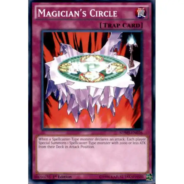 YuGiOh Yugi Muto Structure Deck Common Magician's Circle SDMY-EN036