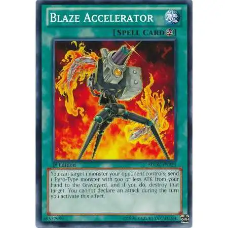 YuGiOh Structure Deck: Onslaught of the Fire Kings Common Blaze Accelerator SDOK-EN025