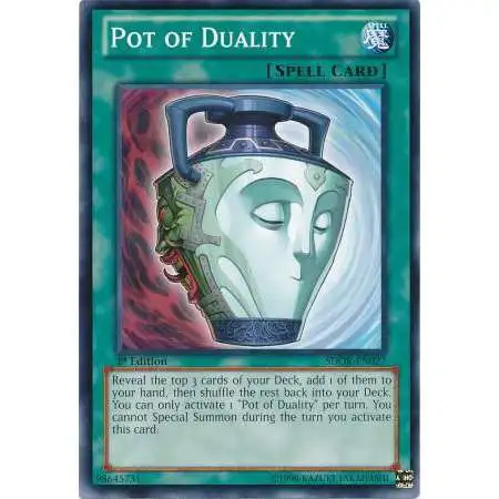 YuGiOh Structure Deck: Onslaught of the Fire Kings Common Pot of Duality SDOK-EN027