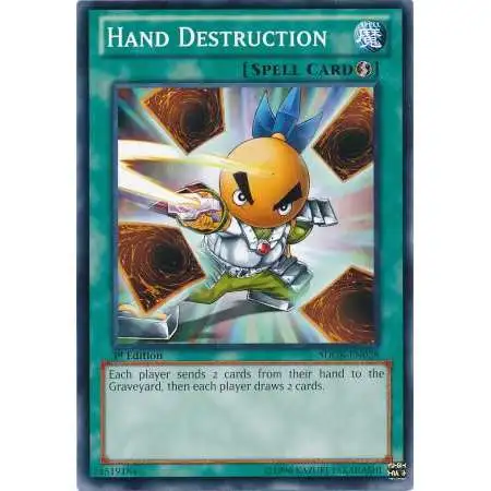YuGiOh Structure Deck: Onslaught of the Fire Kings Common Hand Destruction SDOK-EN028
