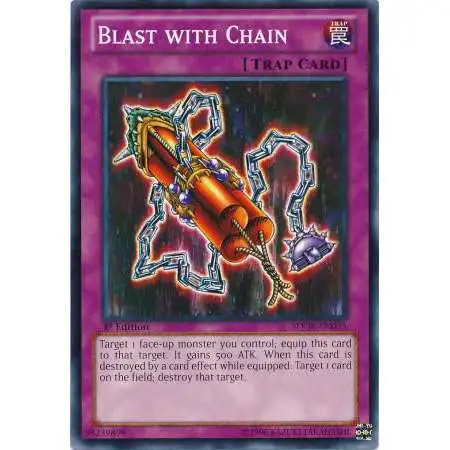 YuGiOh Structure Deck: Onslaught of the Fire Kings Common Blast with Chain SDOK-EN035