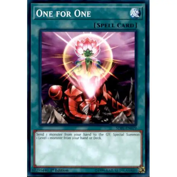 YuGiOh Powercode Link Structure Deck Common One for One SDPL-EN029