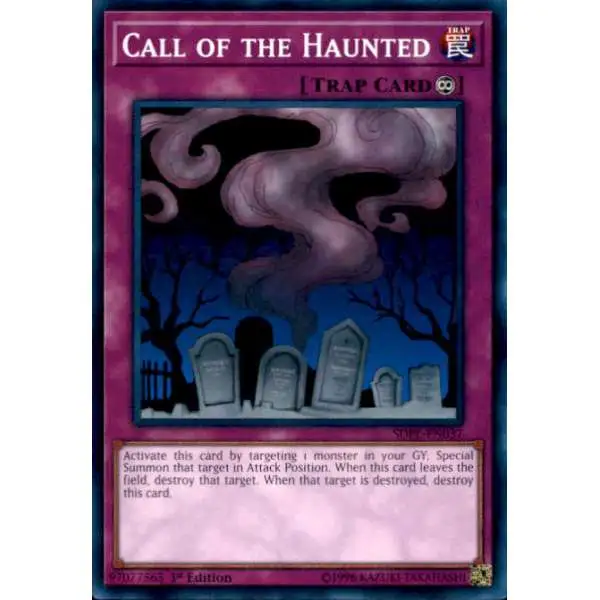 YuGiOh Powercode Link Structure Deck Common Call of the Haunted SDPL-EN037