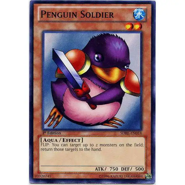 penguin yugioh deck Yu-Gi-Oh! - Soldier (SDJ-022) - Starter Joey - Unlimited Edition YuGiOh Structure Deck Realm of