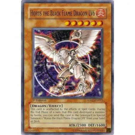 Horus the Black Flame Dragon LV4 - Starter Deck: Kaiba Reloaded - YuGiOh