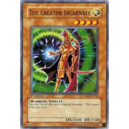 YuGiOh GX Structure Deck: Rise of the Dragon Lords Common The Creator Incarnate SDRL-EN015