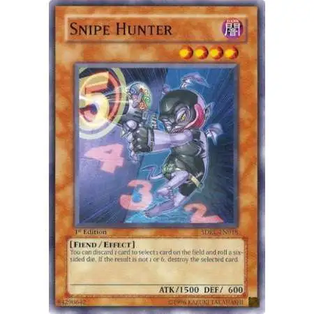 YuGiOh GX Structure Deck: Rise of the Dragon Lords Common Snipe Hunter SDRL-EN018