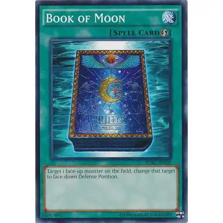 YuGiOh YuGiOh 5D's Structure Deck: Spellcaster's Command Common Book of Moon SDSC-EN030
