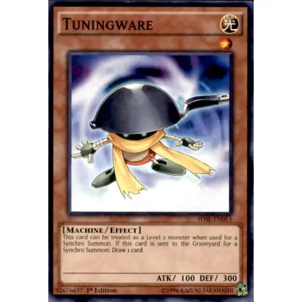 YuGiOh Synchron Extreme Structure Deck Common Tuningware SDSE-EN015