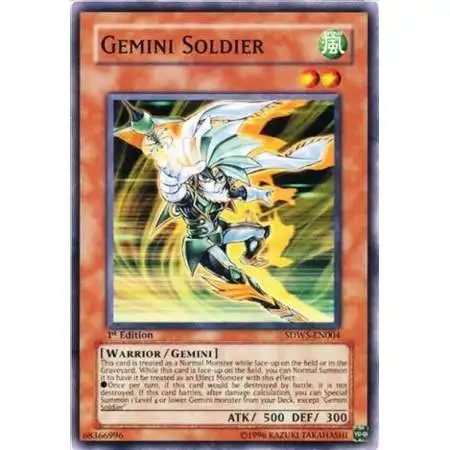 YuGiOh YuGiOh 5D's Structure Deck: Warriors' Strike Common Gemini Soldier SDWS-EN004