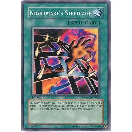 YuGiOh YuGiOh 5D's Structure Deck: Warriors' Strike Common Nightmare's Steelcage SDWS-EN022