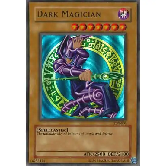 YuGiOh Starter Deck: Yugi Ultra Rare Dark Magician SDY-006 [Damaged]
