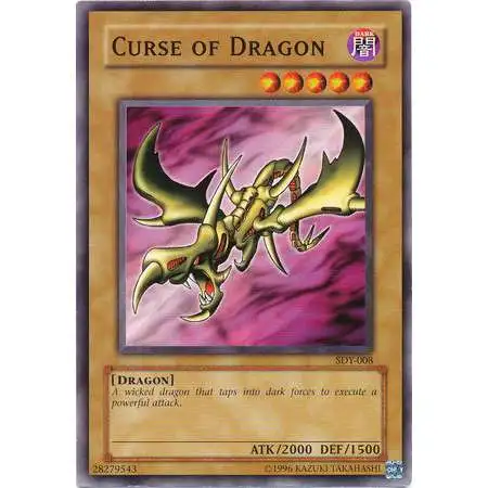 YuGiOh Starter Deck: Yugi Common Curse of Dragon SDY-008