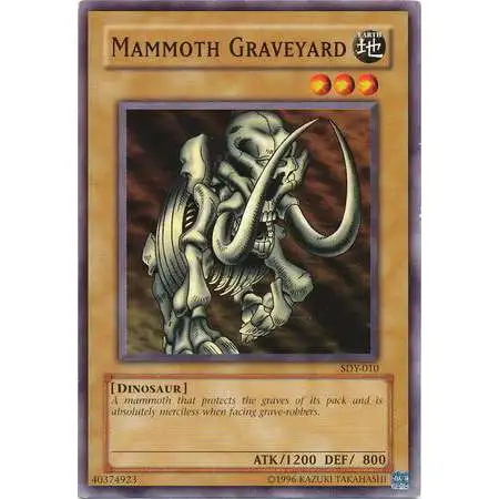 YuGiOh Starter Deck: Yugi Common Mammoth Graveyard SDY-010