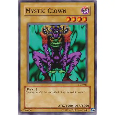 YuGiOh Starter Deck: Yugi Common Mystic Clown SDY-019