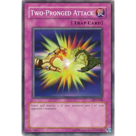 YuGiOh Starter Deck: Yugi Common Two-Pronged Attack SDY-028