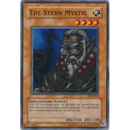 YuGiOh Starter Deck: Yugi Common The Stern Mystic SDY-033