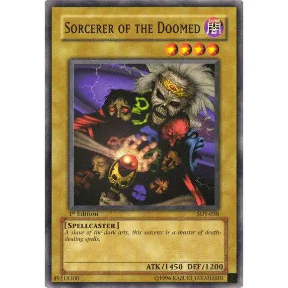 YuGiOh Starter Deck: Yugi Common Sorcerer of the Doomed SDY-038