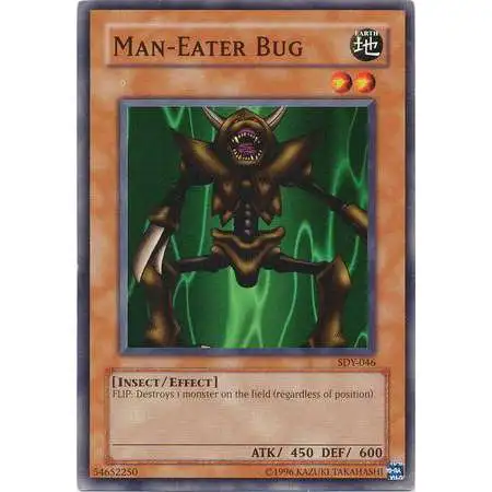 YuGiOh Starter Deck: Yugi Common Man-Eater Bug SDY-046
