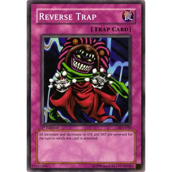 YuGiOh Starter Deck: Yugi Common Reverse Trap SDY-047