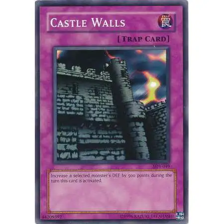 YuGiOh Starter Deck: Yugi Common Castle Walls SDY-049