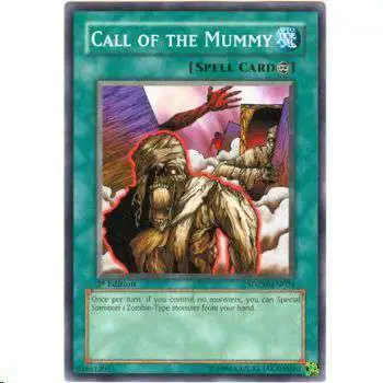 YuGiOh Structure Deck: Zombie World Common Call of the Mummy SDZW-EN024