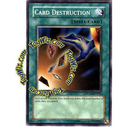 YuGiOh Structure Deck: Zombie World Common Card Destruction SDZW-EN031