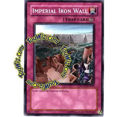 YuGiOh Structure Deck: Zombie World Common Imperial Iron Wall SDZW-EN032