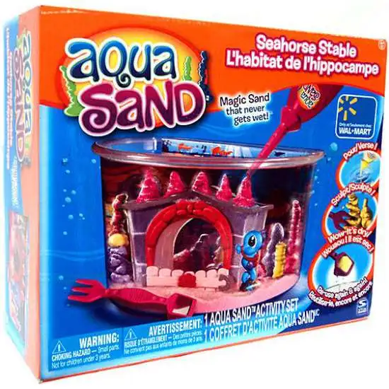 Aqua Sand Seahorse Stable Exclusive Activity Set