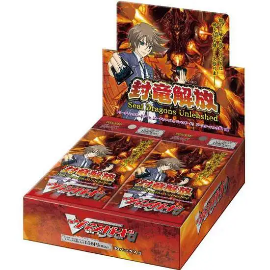 Cardfight Vanguard Trading Card Game Seal Dragons Unleashed Booster Box VGE-BT11 [30 Packs]