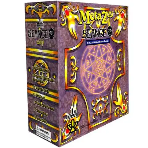 MetaZoo Trading Card Game Cryptid Nation Seance Spellbook [1st Edition]