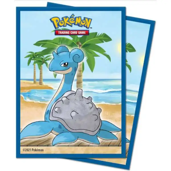 Ultra Pro Pokemon Trading Card Game Seaside Standard Card Sleeves [65 Count]