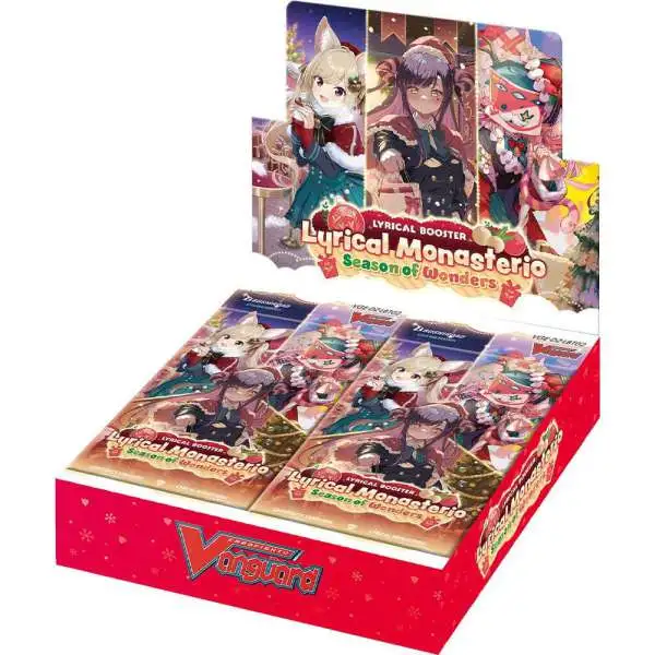 cardfight vanguard booster box Lyrical Monasterio Season of Wonders Bloom highlights the contrast between overwhelming power and refined growth Bushiroad Cardfight Vanguard Overdress: A