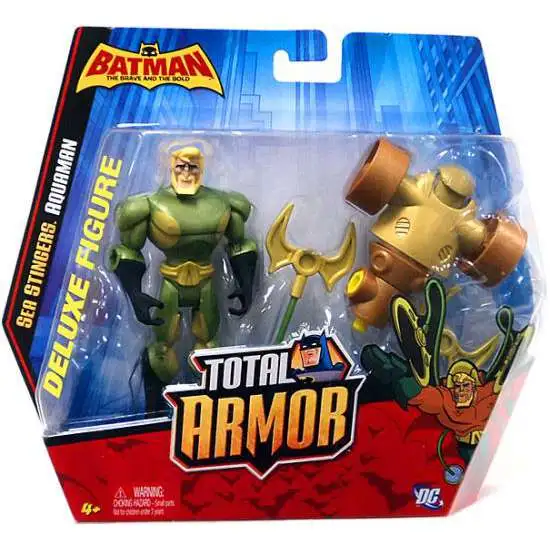 Batman Brave and the Bold Total Armor Aquaman Figure Set [Sea Stingers]